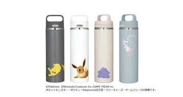 リザードンやカビゴンもデザイン♪ 「ポケモン」ピカチュウやイーブイたちが大集合！ 楽しさ届ける「サーモス」魔法びんなどの商品シリーズ登場