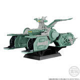 「ジオンの強襲揚陸艦「ソドン」がミニフィギュアで登場！ 緑と白のカラーが映える造形に！ シャアが艦に合流する際に使用した船も」の画像5