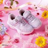 「アナ＆エルサ、アリエル、ラプンツェルをイメージしたキッズ向けスニーカー発売！通園・通学でお姫様気分に♪」の画像1