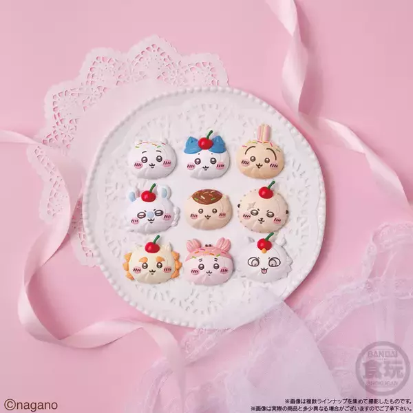 「ちいかわ」ハチワレ、うさぎ、古本屋がふんわりホイップクリームに♪  マグネット付きの食玩登場