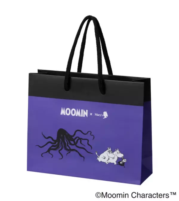 「ハロウィンをムーミンと一緒に♪ 「ムーミン × メリーチョコレート」ハロウィン限定デザイン缶が登場！ 沈没船で大ダコに出会ったムーミン＆おばけを見てもほほえむリトルミイに注目☆」の画像