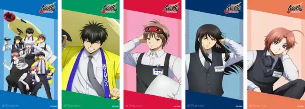 「「銀魂」銀さん、桂、土方らがヤマダデンキで仕事ォォォ!? コラボグッズや万事屋3人の店内放送実施も」の画像