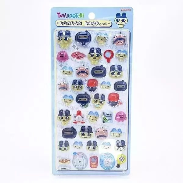 「「たまごっち」まめっちたちがきゅるきゅる可愛い♪話題の「ボンボンドロップシール」をご紹介」の画像