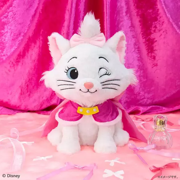 「猫ファン必見♪ 「ディズニー」マリーちゃん、ルシファー達の愛くるしい限定グッズが登場！【Happyくじ】」の画像