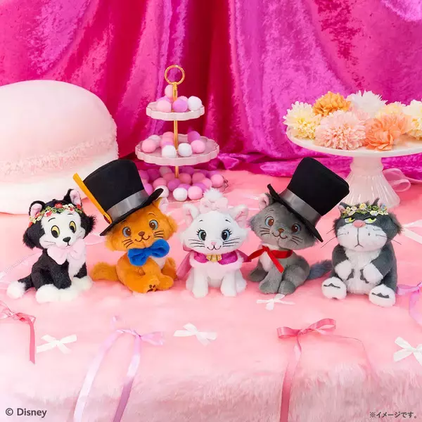 「猫ファン必見♪ 「ディズニー」マリーちゃん、ルシファー達の愛くるしい限定グッズが登場！【Happyくじ】」の画像