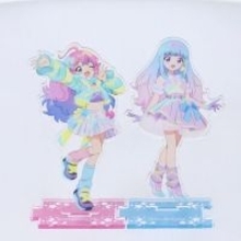 「魔法の姉妹ルルットリリィ」風&流たちを並べて飾ろう♪ 台座を連結できる“つながるアクスタ”登場