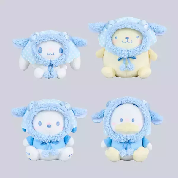 「サンリオ」ポムポムプリンやシナモンのヒツジ姿にキュン♪ ホワイトデーギフトにもぴったりなプライズが登場！