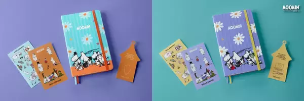 「「ムーミン」とモレスキンがコラボ♪ 夏っぽカラーの限定ノートブックやリトルミイのピンズも登場」の画像