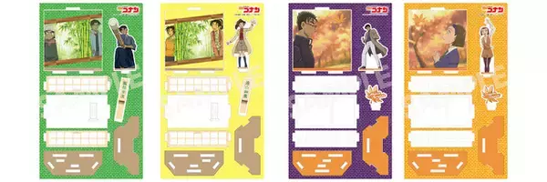 「「名探偵コナン」降谷零、服部平次、黒ずくめの組織など追加♪ショーウィンドウ風アクスタ、ホテルルームキー風ボールチェーンに新作登場☆」の画像