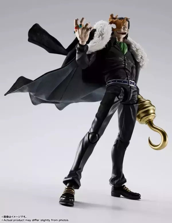 「「ONE PIECE」サー・クロコダイルが立体化！マリンフォード頂上決戦時の多彩なアクションを再現しよう！」の画像