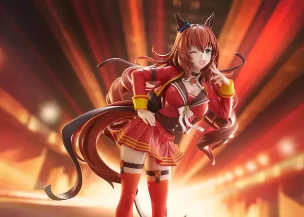 「「ウマ娘」マルゼンスキーが“勝負服”でフィギュア化！ フレッシュな笑顔とチャーミングなウインクでメロメロ♪」の画像