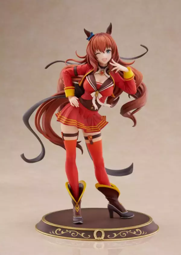 「「ウマ娘」マルゼンスキーが“勝負服”でフィギュア化！ フレッシュな笑顔とチャーミングなウインクでメロメロ♪」の画像
