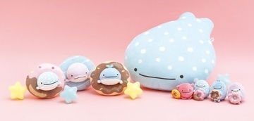 サンエックス「じんべえさん」ポップでカラフルなドーナツがモチーフ♪新テーマ“どーなつ島”グッズ登場