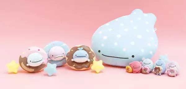 サンエックス「じんべえさん」ポップでカラフルなドーナツがモチーフ♪新テーマ“どーなつ島”グッズ登場