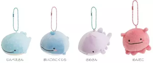 「サンエックス「じんべえさん」ポップでカラフルなドーナツがモチーフ♪新テーマ“どーなつ島”グッズ登場」の画像