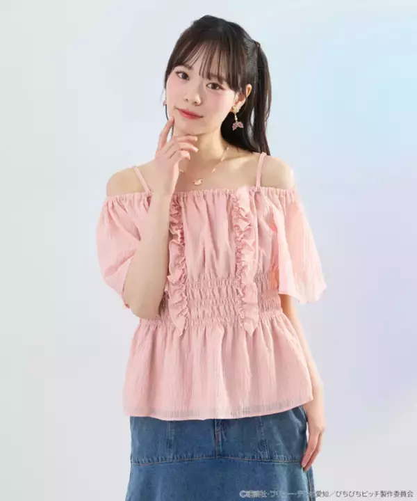 「平成女児あつまれ～☆「ぴちぴちピッチ」るちあ達がアパレルに♪ マーメイドなアクセも夏にピッタリ！「earth music&ecology Japan Label」初コラボ」の画像