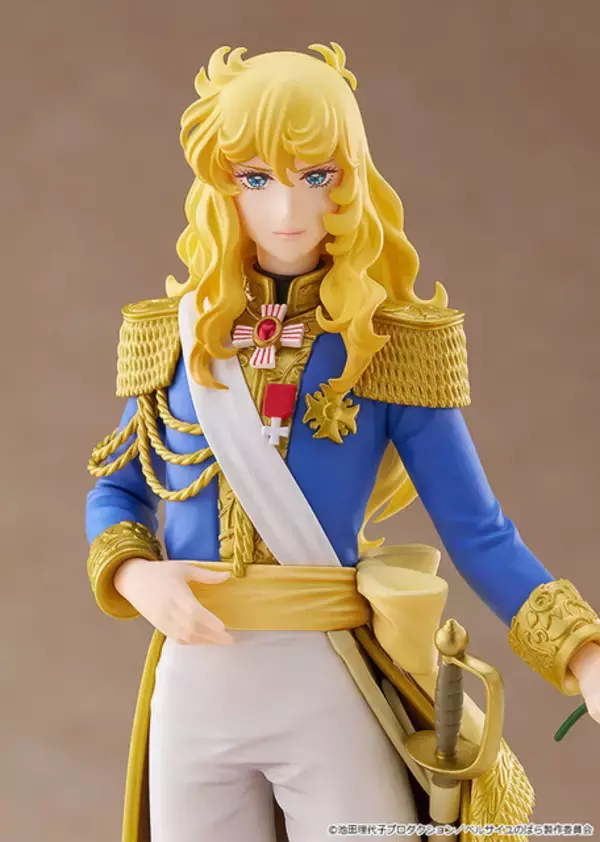 「“心は自由だからだ！”「ベルサイユのばら」オスカルが麗しくフィギュア化！ 薔薇を手にした気品あふれる姿に注目」の画像