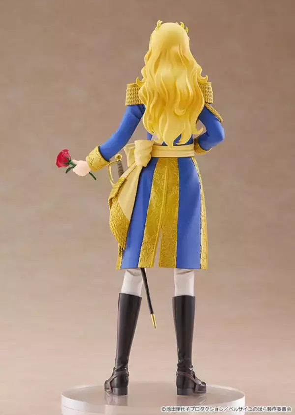 「“心は自由だからだ！”「ベルサイユのばら」オスカルが麗しくフィギュア化！ 薔薇を手にした気品あふれる姿に注目」の画像