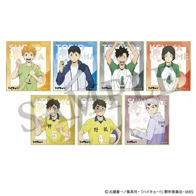 ハイキュー 日向 影山たちが 水遊び 描き下ろしグッズ登場のフェア アニメイトで開催 22年6月18日 エキサイトニュース