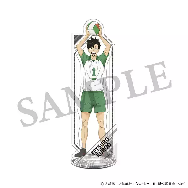 「「ハイキュー!!」中学時代の日向や影山、“黒髪”研磨を描き下ろし！アクリルスタンド、缶バッジが登場」の画像