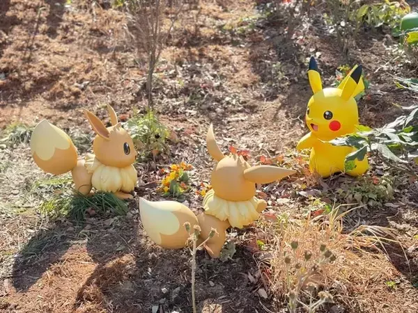 「「ポケパーク カントー」でポケモンたちに大興奮！リアルすぎる森エリア「ポケモンフォレスト」を現地レポート」の画像