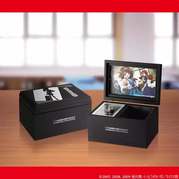 「「涼宮ハルヒの憂鬱」社会現象化したEDテーマ「ハレ晴レユカイ」がオルゴールに♪ 500点限定の特別デザインで登場」の画像