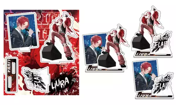 「「いれいす」「すたぽら」「クロノヴァ」がアニメイトに集結！ 新グループ「ブラフラ」のパネルやポスターも展開！」の画像