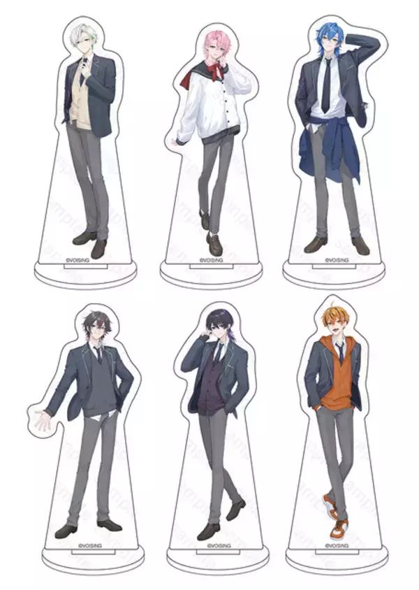 「「いれいす」「すたぽら」「クロノヴァ」がアニメイトに集結！ 新グループ「ブラフラ」のパネルやポスターも展開！」の画像