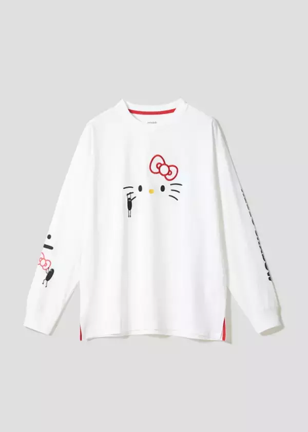 「キティに憧れるビューティフルシャドーが愛おしい…！ハローキティ×グラニフのコラボアイテムを限定販売！」の画像