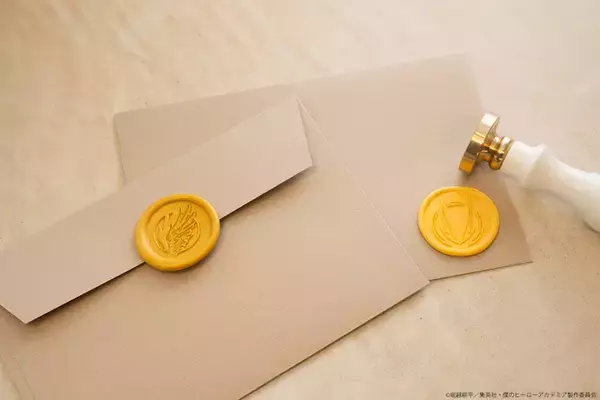 「ヒロアカ」デクやオールマイトの紋章風シーリングスタンプ登場！ ヒーロー＆ヴィランの“個性”を刻む全24種