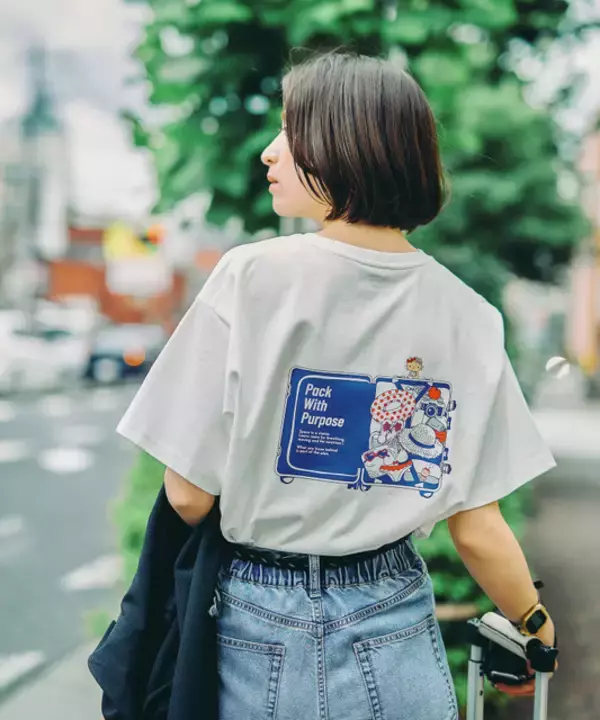 「サンリオ」キティと一緒に旅気分！ 「旅する日常」テーマのTシャツやワンピースがかわいすぎる♪【グローバルワーク】