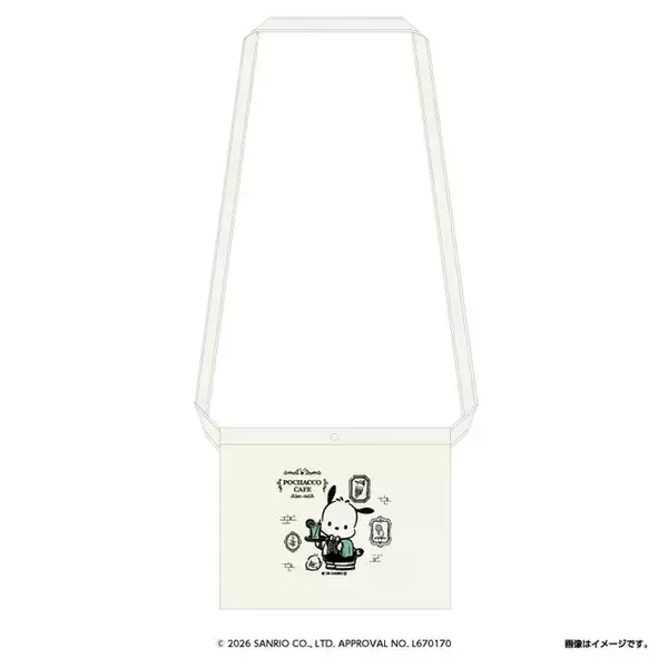 「「サンリオ」ポチャッコがウエイター姿でお出迎え♪限定メニュー&描き下ろしグッズ登場の涼しげなカフェ開催【7月2日～】」の画像