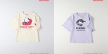 ハローキティ、シナモロールたちがすやすやお昼寝～♪ Right-onコラボでアパレルから小物まで全12種登場☆