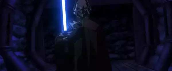 「「スター・ウォーズ：ビジョンズ／九人目のジェダイ」新悪役・ナワームの“青い”ライトセーバーの意図＆「NARUTO」キャラデザ西尾鉄也と創り上げた“和風”ビジュの秘話とは」の画像