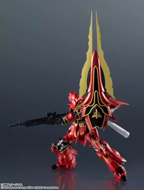 「“君に...託す...成すべきと思ったことを…”「機動戦士ガンダムUC」シナンジュ GUNDAM UNIVERSE版が本日（6/27）発売！ ビーム・ソード・アックスは連結＆シールドに装着可能」の画像