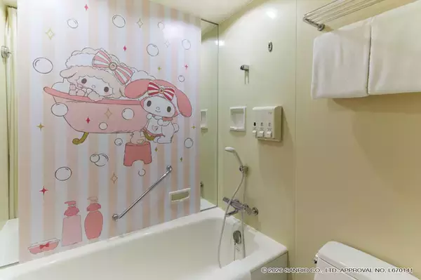 「マイメロディ＆クロミの部屋で過ごせる！「サンリオキャラクタールーム」第3弾、東京ドームホテルで9月1日より予約開始♪」の画像