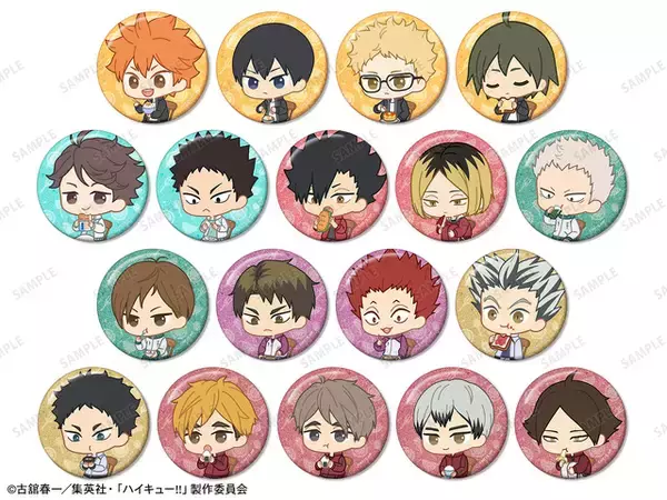 「「ハイキュー!!」日向はたまごかけご飯をパクり♪  影山、研磨、宮兄弟たちのモーニング＆ちびキャラグッズが新登場 【ジャンプフェスタ2026】」の画像