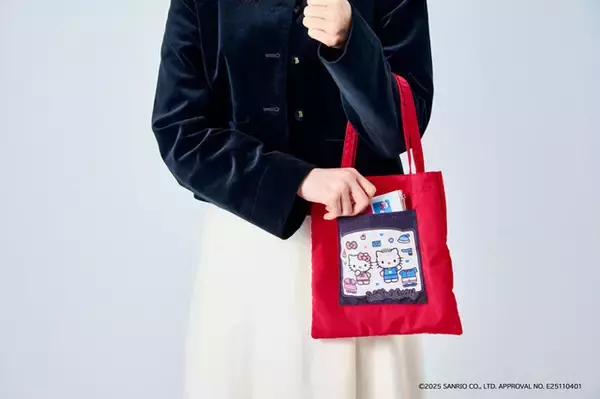 「懐かしさがメロい～♪ 「ハローキティ」トレンド感ある“レトロタッチ”デザインでグッズ化！「ローソン」オリジナル」の画像