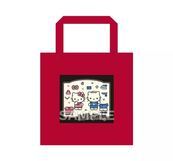 「懐かしさがメロい～♪ 「ハローキティ」トレンド感ある“レトロタッチ”デザインでグッズ化！「ローソン」オリジナル」の画像