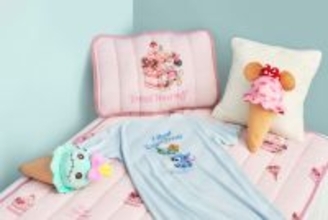 「ディズニー」ミニーたちと“ひんやりスイーツ”が涼し気♪ 接触冷感のグッズ多数☆これで暑さを乗り切っちゃえ！