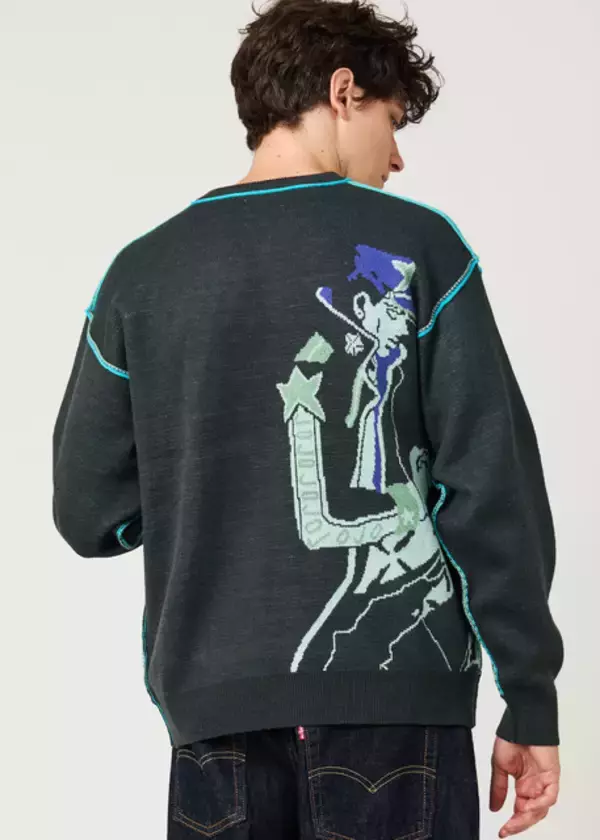 「「ジョジョ」徐倫と承太郎の親子カーディガンや、ドッピオの「とうおるるる…」シャツも！「グラニフ」最新コラボ登場」の画像