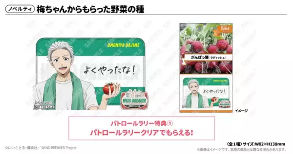 「「WIND BREAKER」桜遥、蘇枋隼飛、梶蓮ら“昭和レトロ”な服がお似合い♪ 西武園ゆうえんちに参上！ コラボ企画開催」の画像