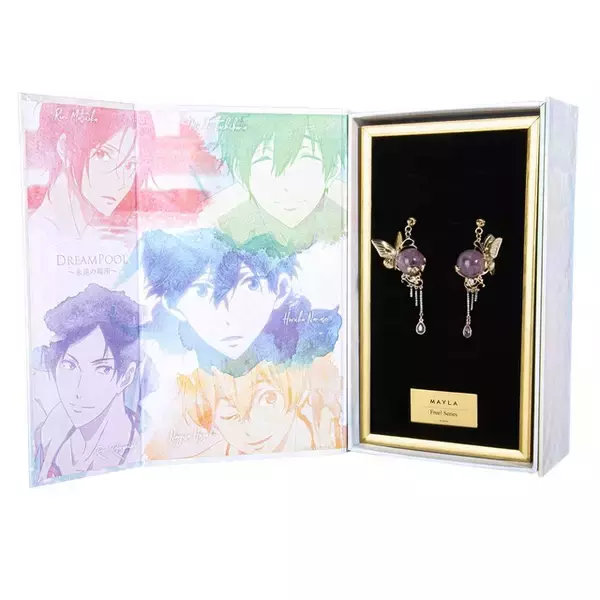 「「Free!」遙、真琴、凛らをロマンティックに表現♪「MAYLA」イヤオブジェ登場【50%OFFセール中】」の画像