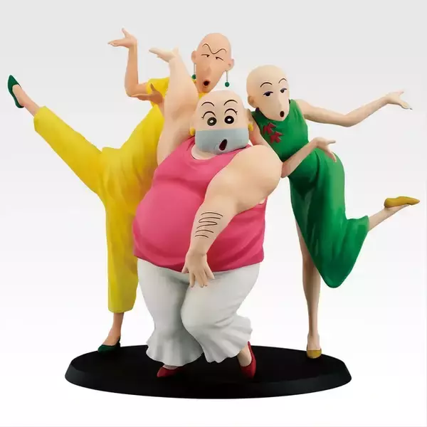 「クレヨンしんちゃん」ロボとーちゃんや珠由良ブラザーズも！歴代映画デザインのフィギュアやグッズが勢揃い♪【一番くじ】