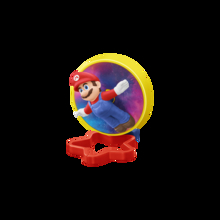マリオやヨッシーがハッピーセットに！「ザ・スーパーマリオギャラクシー・ムービー」のフィギュアが手に入る！スペシャルブックも同時販売