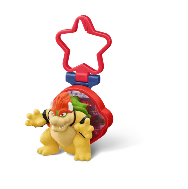 「マリオやヨッシーがハッピーセットに！「ザ・スーパーマリオギャラクシー・ムービー」のフィギュアが手に入る！スペシャルブックも同時販売」の画像