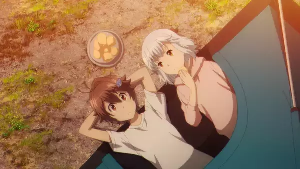 「「終末ツーリング」“カルメ焼き”がまさかのトレンド入り！「クッソ懐かしいな…」アイリと一緒に“テントの作り方講座“ も♪【第5話ネタバレあり反応まとめ】」の画像