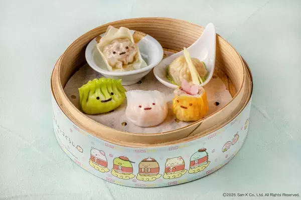 「「すみっコぐらし」全国初！中国料理コラボ「すみっコぐらし 飲茶日和」がヒルトン福岡シーホークにて開催」の画像