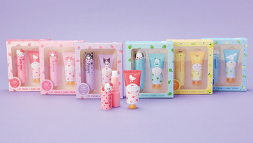 「サンリオ」秋冬シーズンの乾燥対策に♪ 立体マスコットがかわいい保湿コスメ＆雑貨が登場