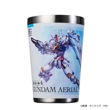「ガンダム 水星の魔女」エアリアル“ガンプラ”のパッケージアートも！真空断熱タンブラーが登場